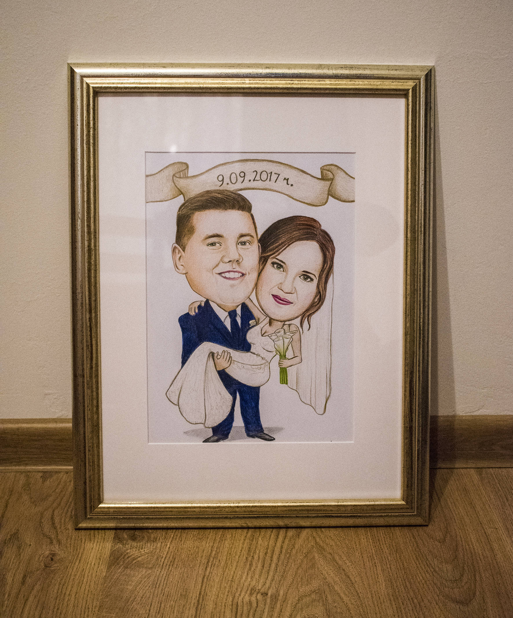 Karykatura dla Pary Młodej